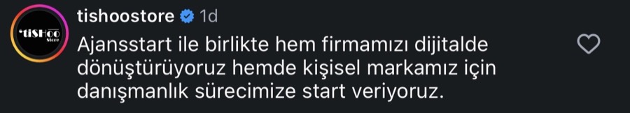 Ajans.Start öğrenci yorumu