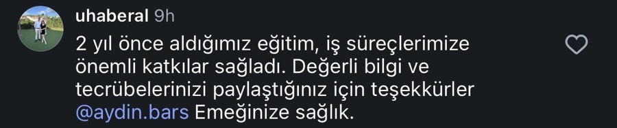 Ajans.Start öğrenci yorumu