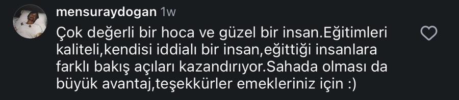 Ajans.Start öğrenci yorumu