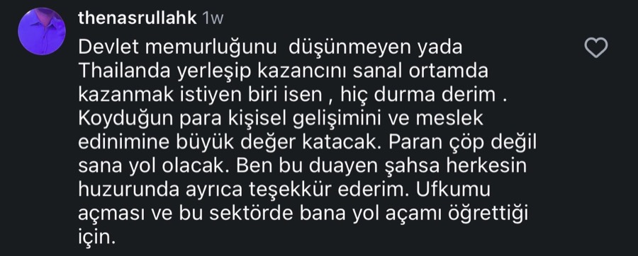 Ajans.Start öğrenci yorumu